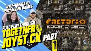 Hubby & Wife play Factorio: Space Age (Part 1: Building Our New Factory)