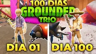 SOBREVIVI 100 DIAS ZERANDO GROUNDED - O FILME COMPLETO