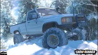 SnowRunner - NEW CONSOLE FRIENDLY 1984 TOYOTA PICKUP! (Offroad Adventure)