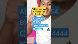 Which one has five zero and five four #shorts #braintest #iqtest #find