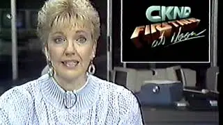 CKND Firstnews at Noon (October 2, 1989)