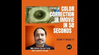 Color Correction in iMovie in 58 seconds | iMovie Tip | 