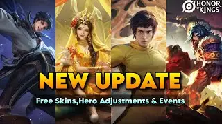 Free Skins, Xiang Yu Rework, Arli Buff and New Events | New Update | Honor of Kings