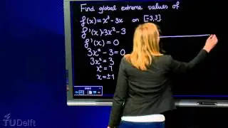 Finding minimum or maximum - Catch the Error - Differentiation - Pre-university Calculus - TU Delft