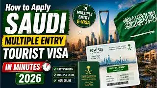 How To Apply Online For Saudi Multiple Entry Tourist Visa 2026 | E Visa | Get visa in Minuites