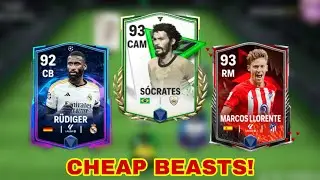 CHEAP BEASTS! BEST PLAYERS AT EVERY POSITION UNDER 10 MILLION COINS! FC MOBILE 24!
