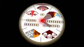 Time Flies 1,000,000 Years! Second, Minute, Hour, Day, Month, Year, Century, Earth Axial Precession