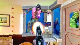 Zombies In Your House - Meta Quest 3 Mixed Reality