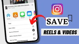 Save Instagram Reels/Videos in iPhone Camera Roll | How To Save Instagram Post in iPhone