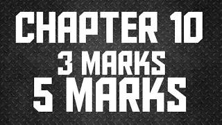 12th computer science chapter 10  3marks and 5marks