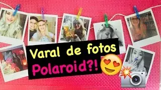 DIY: Como Fazer Varal de Fotos Polaroid - Fotos Polaroid ♡