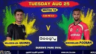 CPL 2020 JT vs Gaw Highlights Match 12