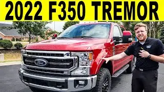 2022 FORD F-350! TREMOR! LARIAT! Full Exterior & Interior Review