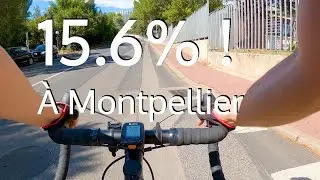 Les dénivelés de Montpellier - À vélo