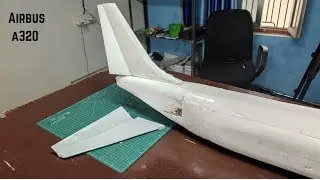 Building the Airbus A320 Stabilizers @INDIRC1