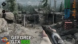 Hunt: Showdown 1896 | GTX 960 2GB