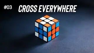 How to make cross pattern in 3*3 rubiks cube in hindi| Make plus pattern in rubik's cube