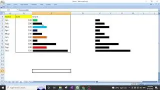How to add custom chart in excel