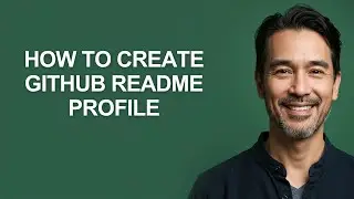 How to Create Github Readme Profile - KevinHowTo