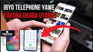 Ibintu Telepone Yawe Ifite Ubushobozi Bwo Gukora Ukaba Utabizi
