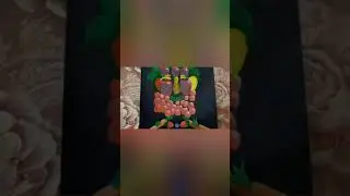 Приятности во время карантина. Работы моей художницы и немного разного.👍🌷😻