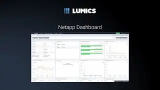 Overview of the Lumics Netapp Dashboard and Widgets