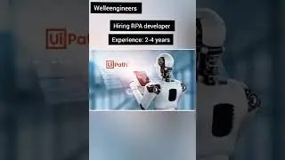 uipath RPA developer job