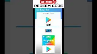 $10 free Google Play code - Redeem now! 