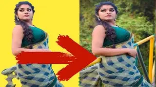 Chenge photo object background in Picsart editting 