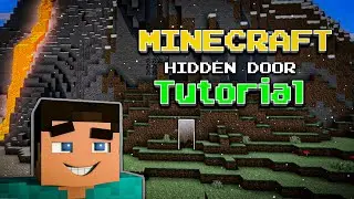 Minecraft : SECRET DOOR 🚪 | How To Build Hidden door in Minecraft