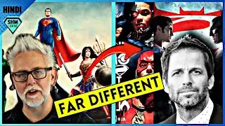 James Gunn's New  DCU is Far Differ From Zack Snyder DCEU Explained || SuperHeroMultiVerse