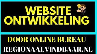 Website Ontwikkeling door Online Bureau | Regionaal Vindbaar |