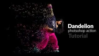 Dandelion Photoshop Action Tutorial