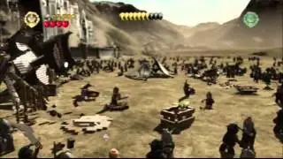 Lego Lord of the Rings Walkthrough - Part 18 - ROTK - Battle of Pelennor Fields (Story Mode) 480p