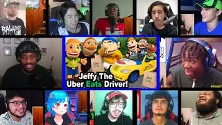 SML Movie: Jeffy The Uber Eats Driver! REACTION MASHUP
