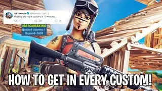 HOW TO GET IN *EVERY* YOUTUBER CUSTOM SCRIM! (KIWIZ, NICKS, FORMULA, RANDUMB)