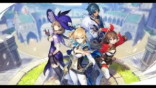 TEST GAME GENSHIN IMPACT  GPU GT730 AND CPU G3258