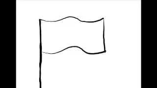 flag wave long