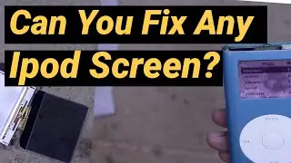 How to Fix Burn Mark/Blurred Image on Ipod Screen?
