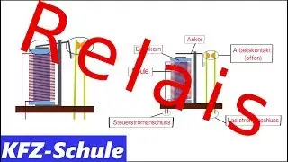 Relais - Steuerstrom und Laststrom | Erklärung