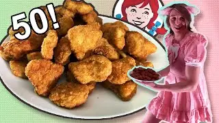 50 CHICKEN NUGGET CHALLENGE (HARD)