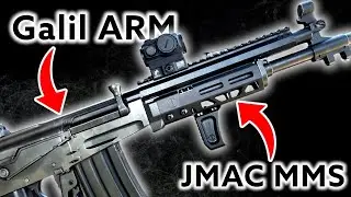 JMAC MMS Handguard on a Galil ARM!? DIY Mod