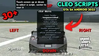 🔥30+ CLEO SCRIPTS | GTA SA ANDROID [2023] | SUPPORT ALL DEVICES