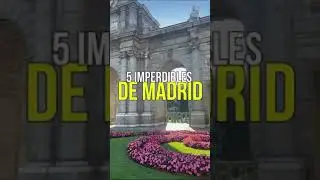 5 LUGARES para visitar en MADRID 🇪🇸 #madridfans #madrid #shorts #shortsvideo