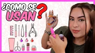 Herramientas MANICURA y PEDICURA ¿Para que SIRVEN y COMO USARLAS? - Curso De Uñas #003