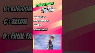 Quiz : teste seus conhecimentos de games #quiz #kingdomhearts
