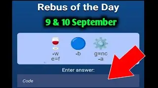 9 & 10 September Rebus Of The Day Musk Empire | Rebus Of The Day Code X Empire | Rebus Of The Day