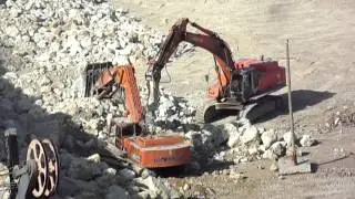 Кранэкс ЕК-450 FS & Hitachi Zaxis 450
