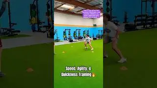 Speed, Agility, & Quickness Training! Athlete Speed Training! #shorts