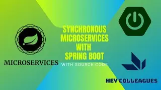 Synchronous Microservices with spring boot and spring cloud